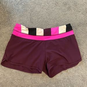Lululemon Groovy run short/ speed short